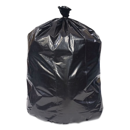 Coastwide Professional 45 gal Trash Bags, 60 in x 46 in, Extra Heavy-Duty, 1.8 mil, Black, 100 PK CW18208/X8046WK